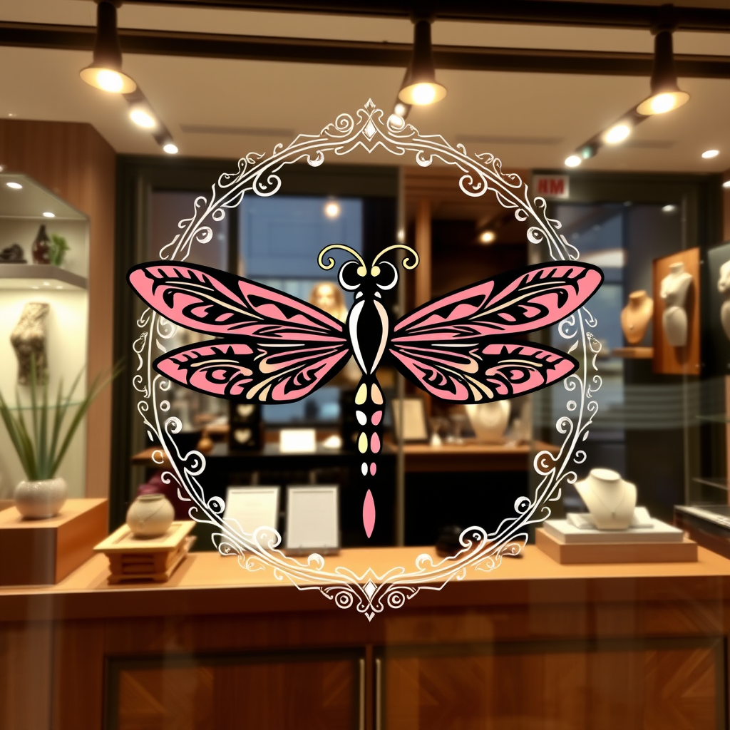 Main logo studio: Greetings and congratulations on your first day at Dragonfly Jewelry Store, an amazing store in the heart of Kalamaria with 30 years of history! The f
