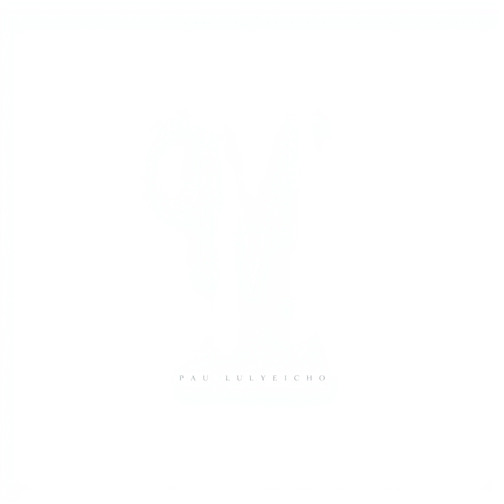 Monogram Logo idea: monogram logo combining the letters Masaba paul Lulyecho , elegant intertwined letterforms, flat vector logo, centered, solid white background, high c