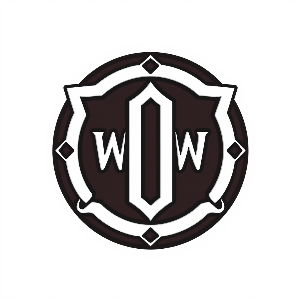 Main logo studio: sw logo, steilisch , nicht direkt lesbar aber erkennbar: WQ