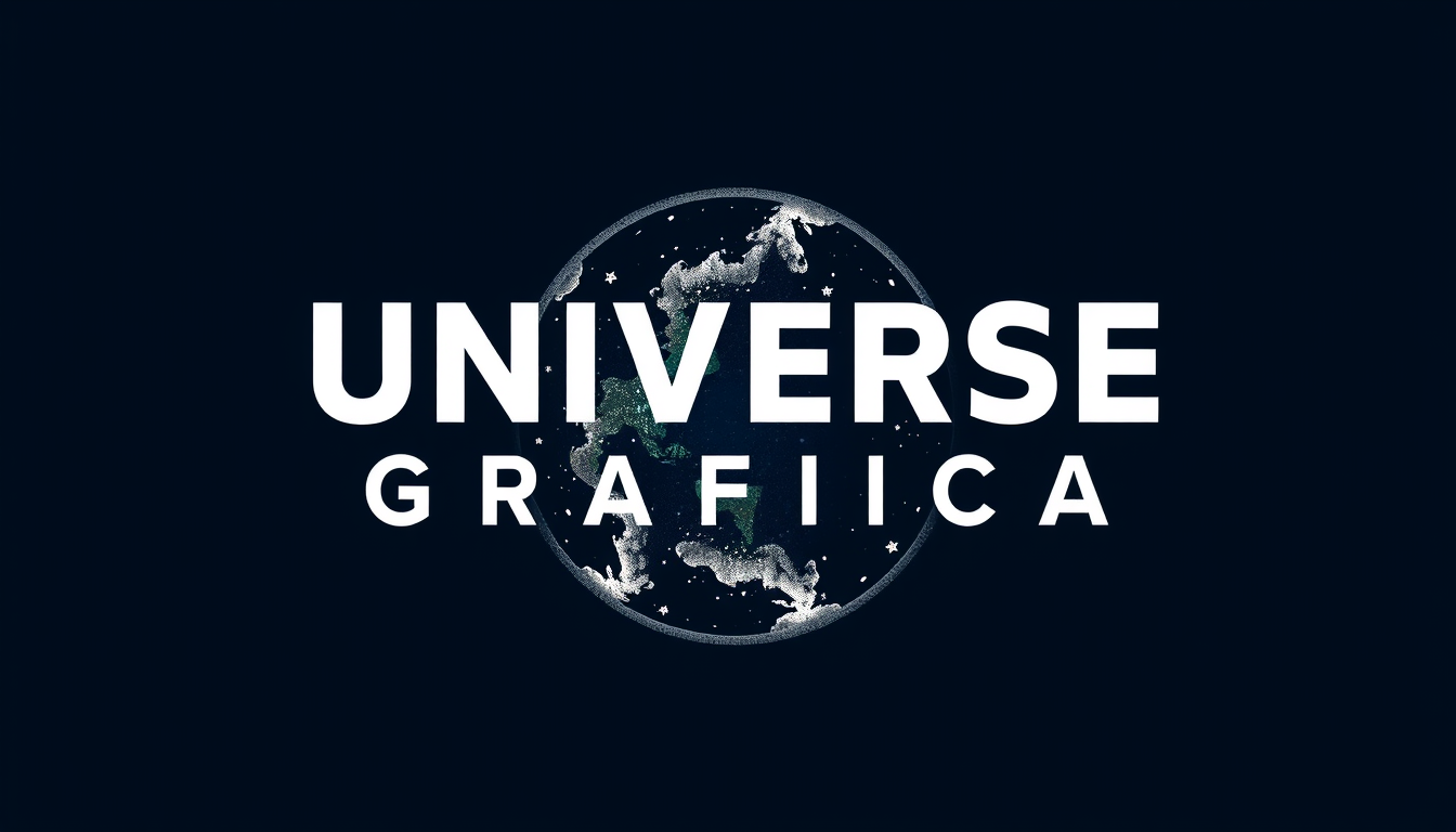 Main logo studio: gere uma logotipo altamente impactante do segmento de gráfica. Nome da empresa: Universe gráfica