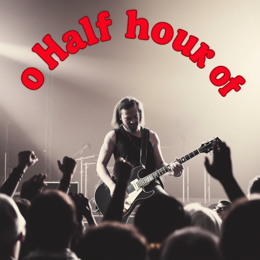 Main logo studio: "Half hour of Power!" It's a rock show