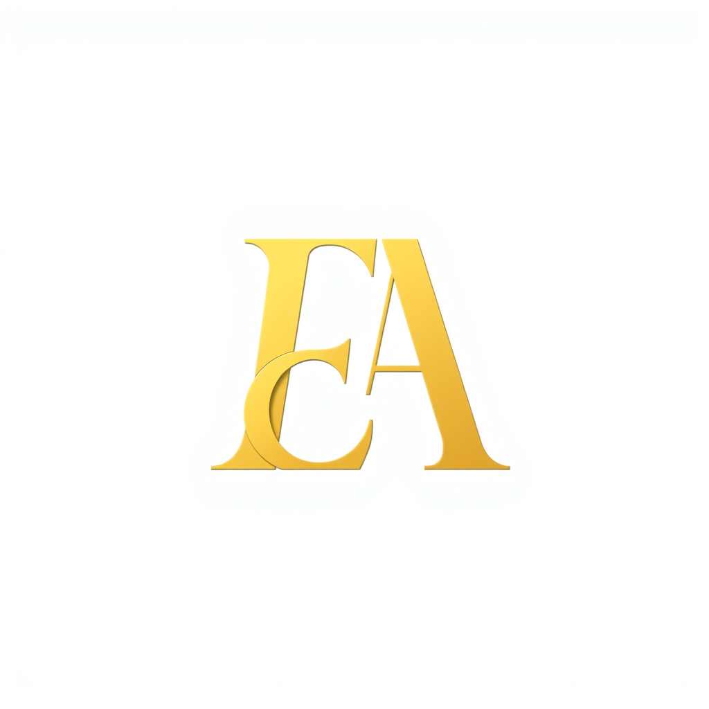 Monogram Logo idea: monogram logo combining the letters elegant monogram logo combining letters E and A, gold, luxury brand , elegant intertwined letterforms, flat vector