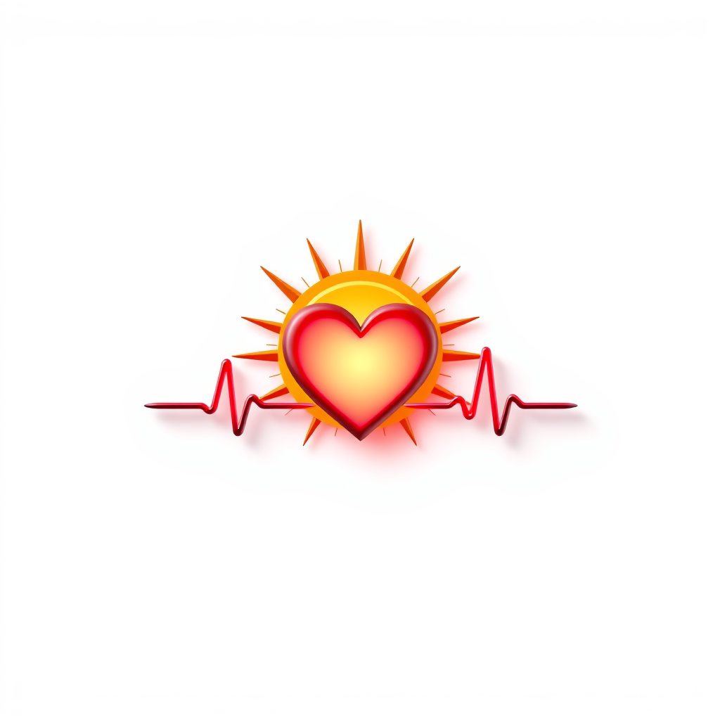 3D Logo idea: 3D logo for Bright, classy, elegant colours Picture of the sun and a heart beat line Mental health logo to but bright colours I want the logo to say L
