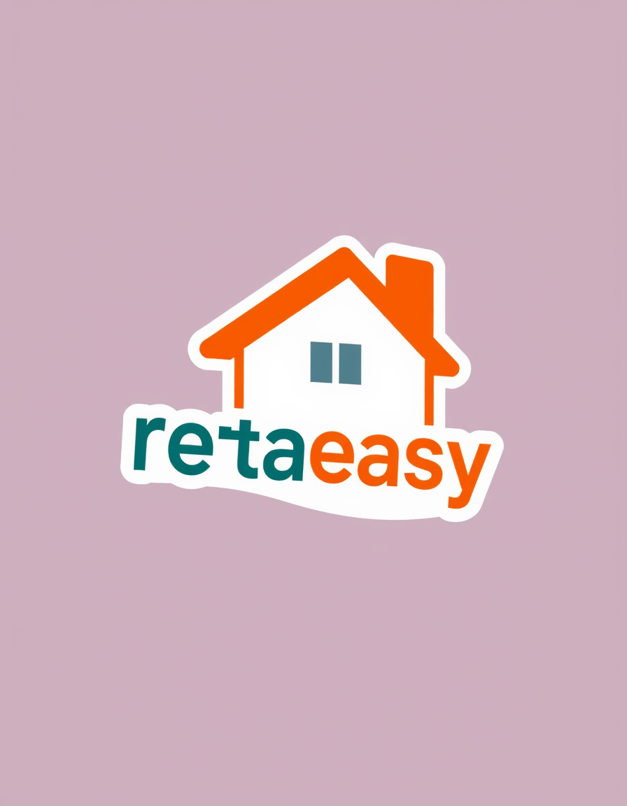 Main logo studio: Rentaeasy y el eslogan ¿Por qué comprar cuando puedes alquilar? hazme el logo de empresa que sea moderna e innovadora