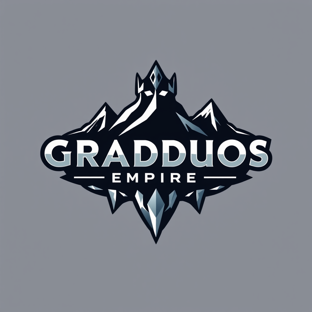 Main logo studio: Gradduos Empire is the company name create a logo