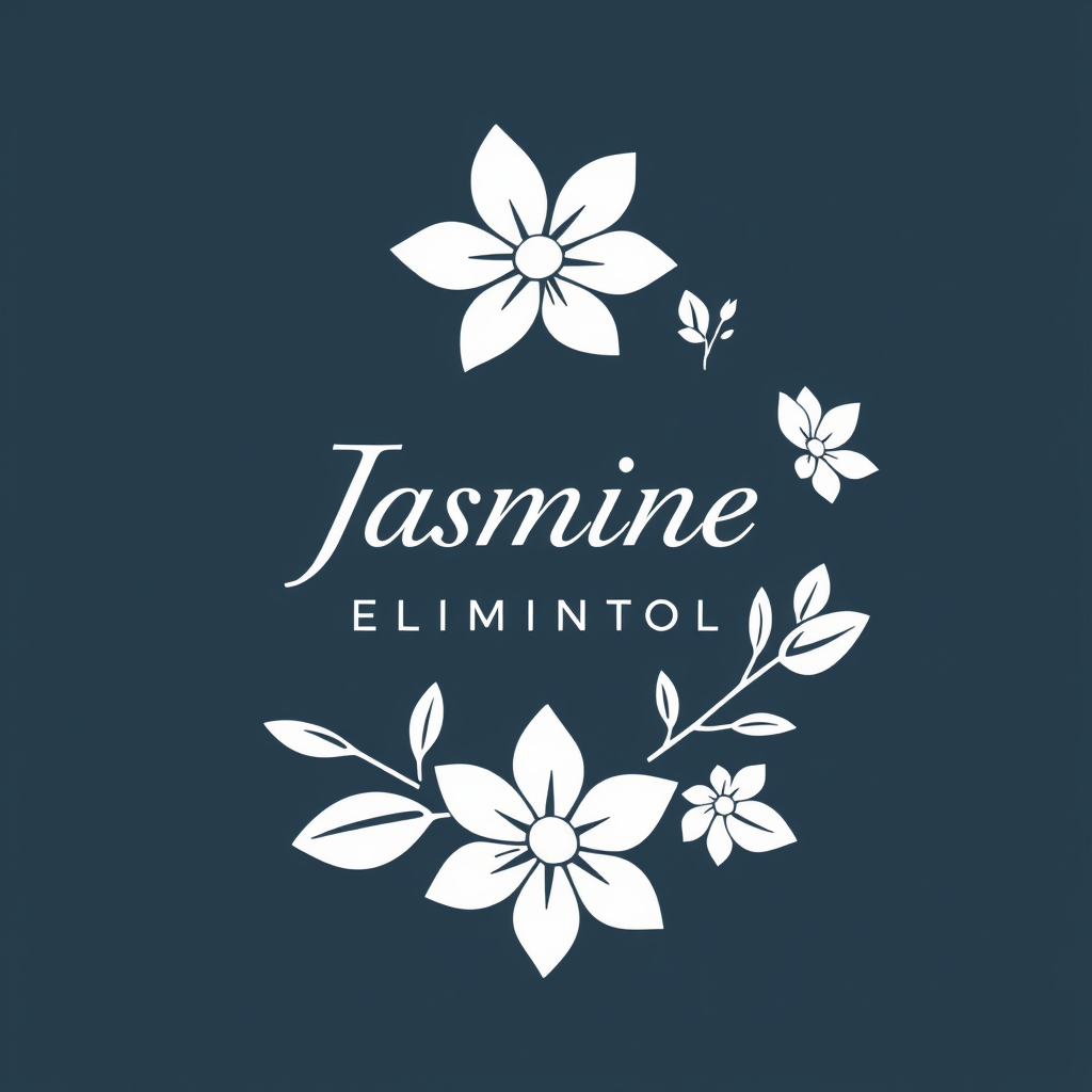 Main logo studio: logo hotel jasmine elimina i fiori
