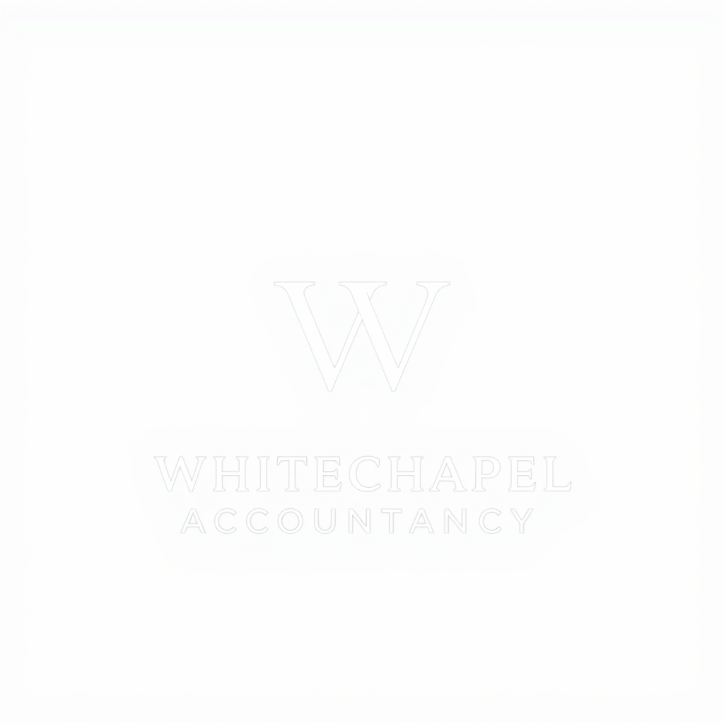 Monogram Logo idea: monogram logo combining the letters accountancy firm called Whitechapel Accountancy, so logo should be "WA" as logo. business card design has bluish b