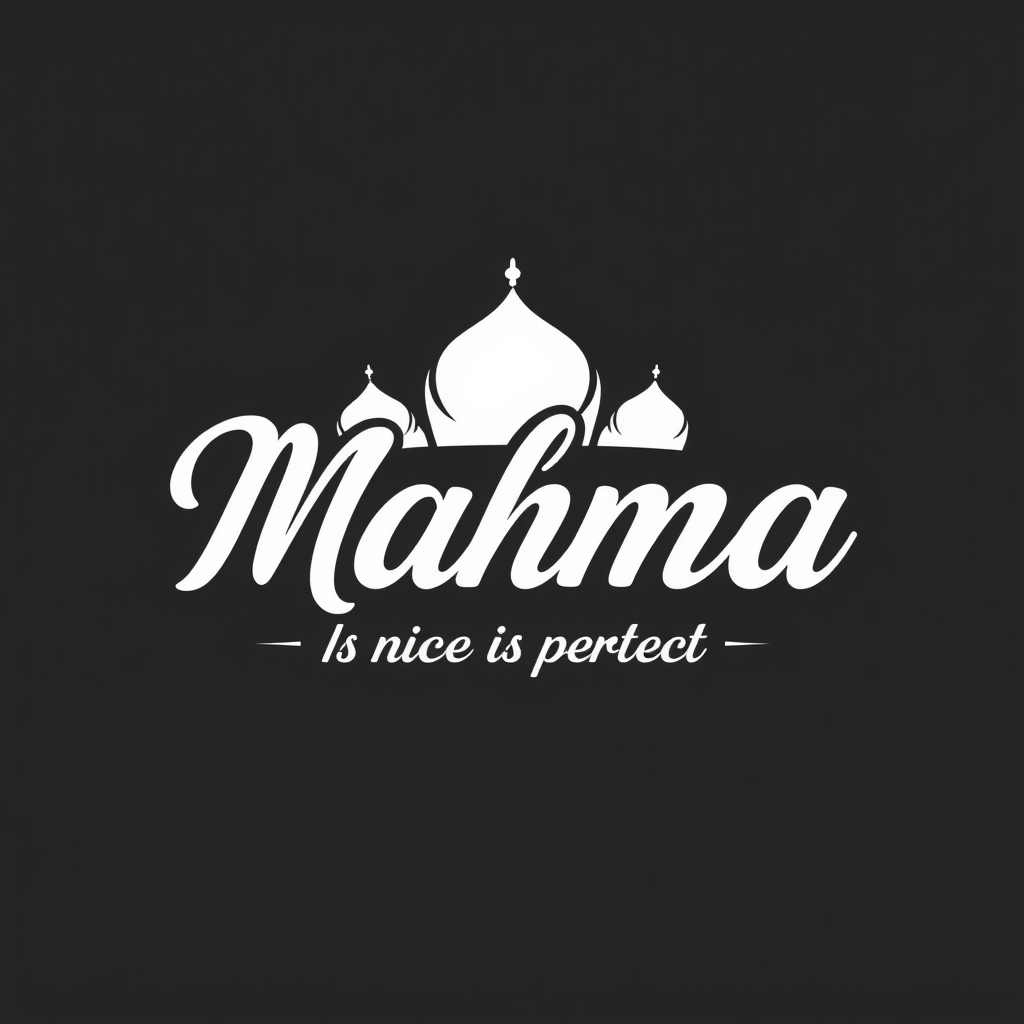 Main logo studio: I want typography logo Name: Maha Is nice and perfect
