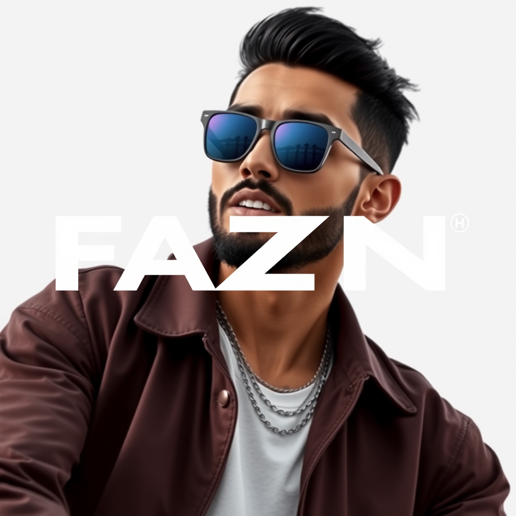 Main logo studio: FAZN. Brand that will be selling and reselling on social media platforms