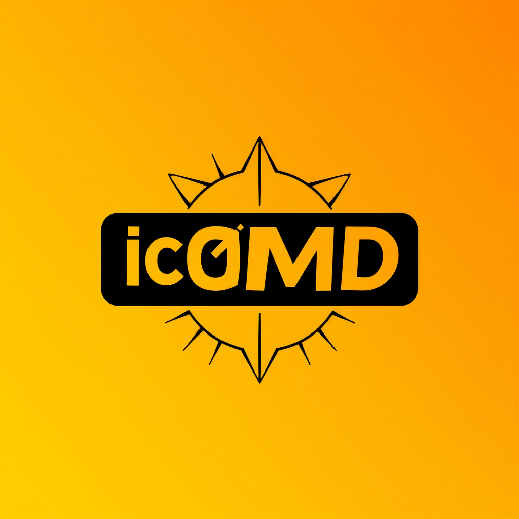 Main logo studio: uma logo ded uma empresa chamda icmd tec, empresa de ti e informatica em geral precisa teer o icmd tec escrito