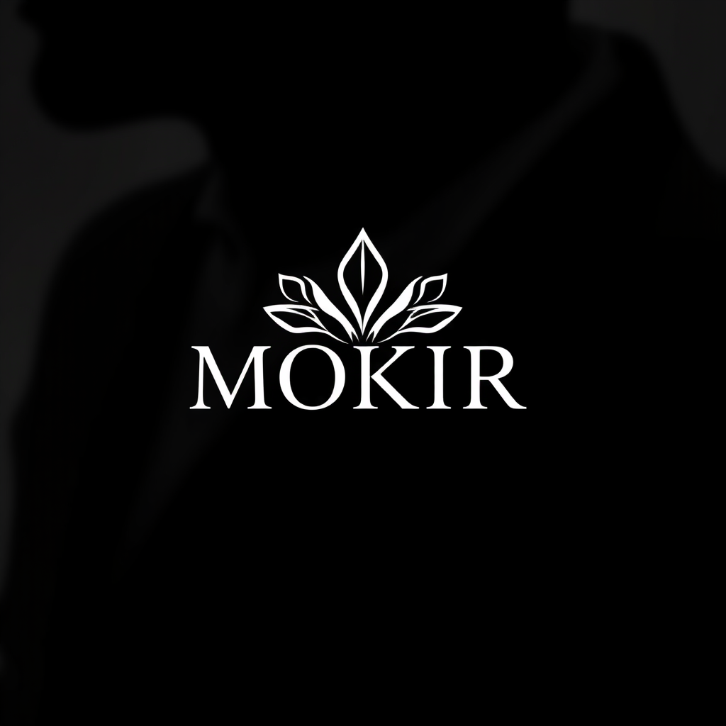Main logo studio: MOKIR jwellery brand logo, make it luxury, make it small but yet classy and luxury, make it extraordinary, for both men and women