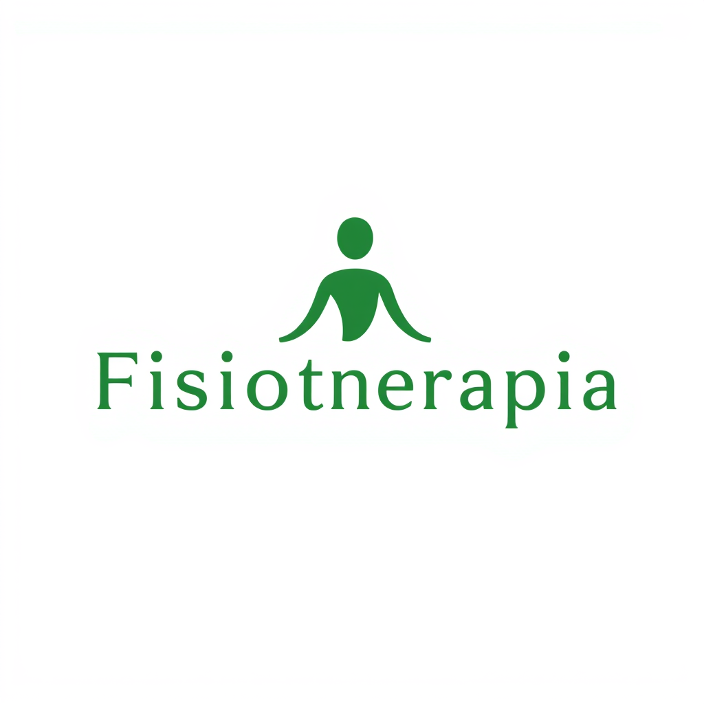 Main logo studio: LOGO : Fisioterapia, iniciales VS . Color en tonalidades de verde. Minimalista