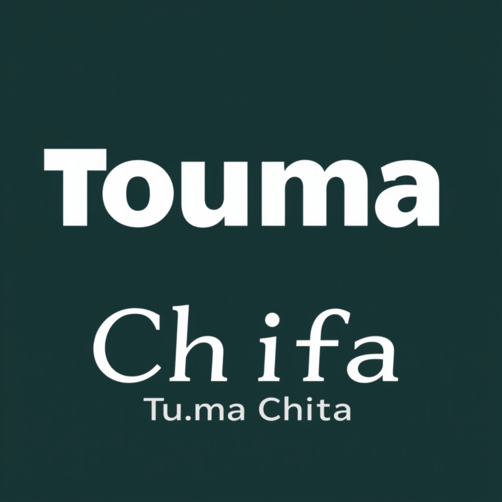Main logo studio: Logo professionnel pour 'Touma Chifa', entreprise de transformation d'ail, style industriel moderne, icône géométrique minimaliste d'une gousse d'ail 