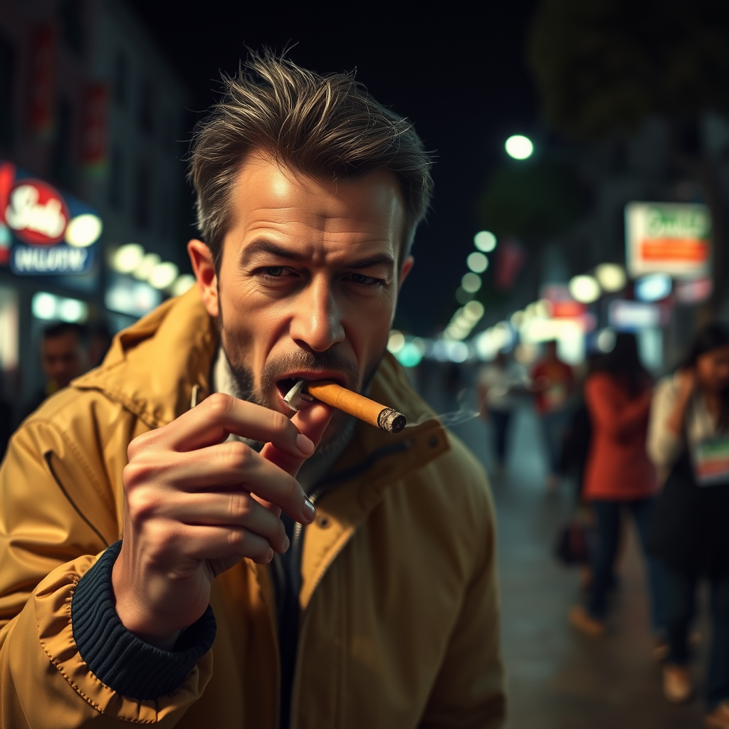 Main logo studio: Lobo das ruas com boné, óculos escuros e cigarro no canto da boca