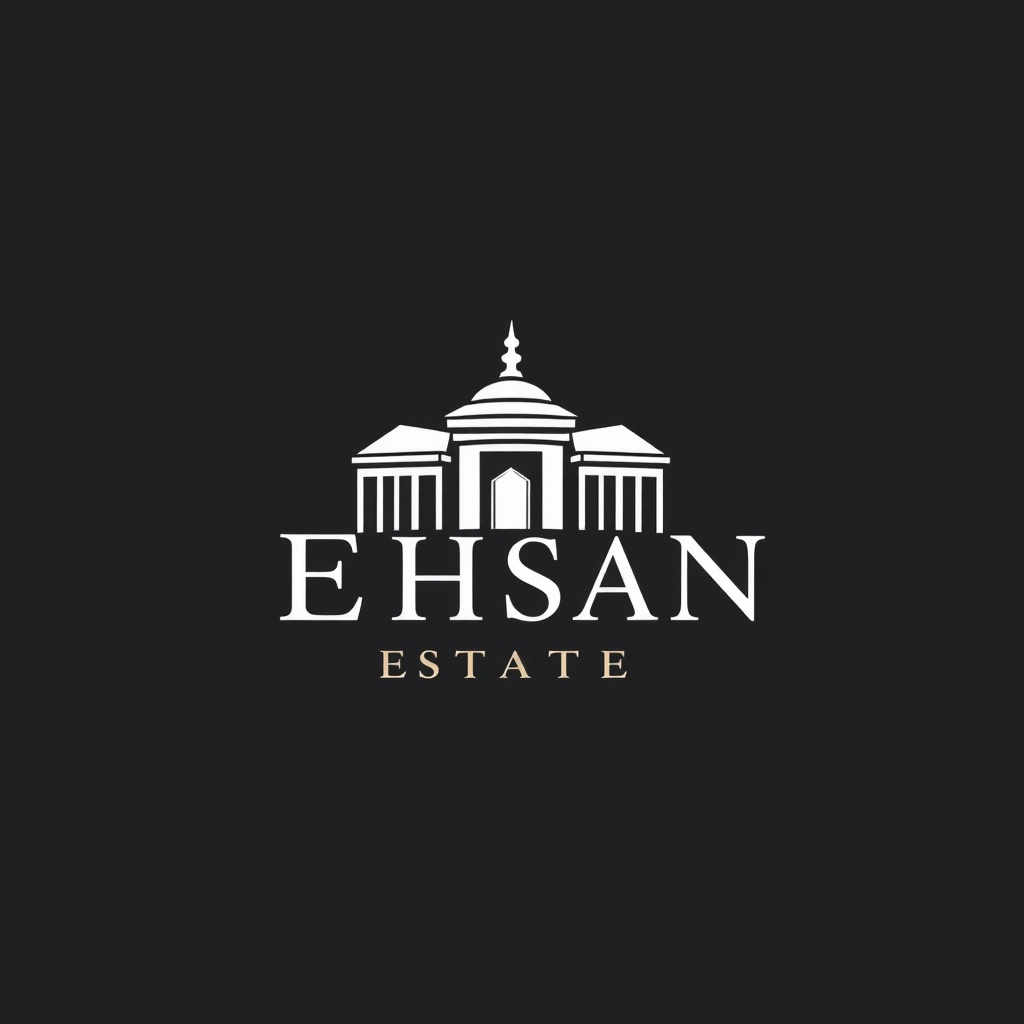 Main logo studio: create a luxury logo for Ehsan Estate