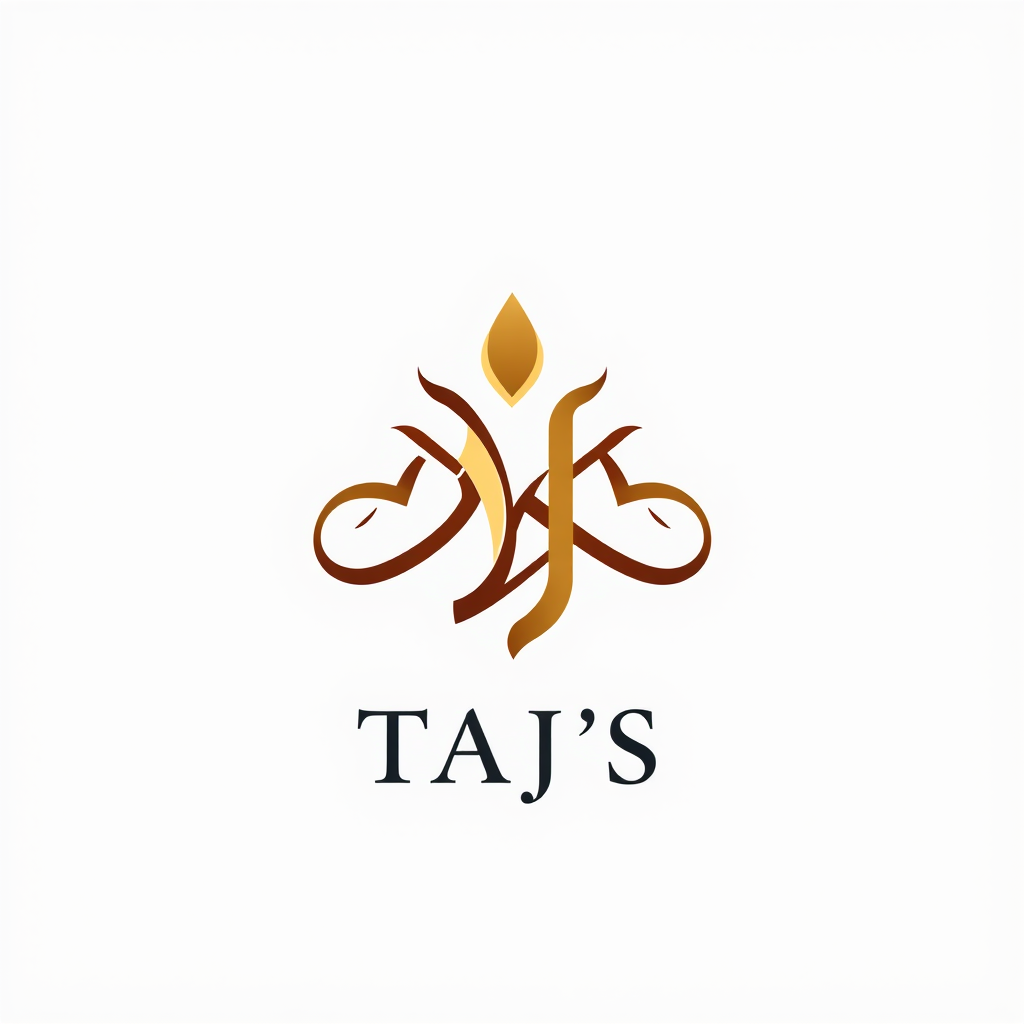 Monogram Logo idea: monogram logo combining the letters Islamic person doing business and his name is Ashik and partner Shahnas Sherin create a logo with below letters TA
