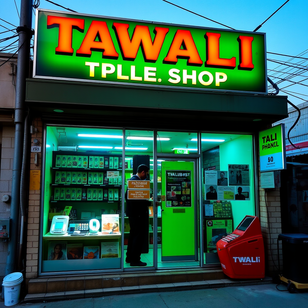 Main logo studio: TWALIB PHONE SHOP