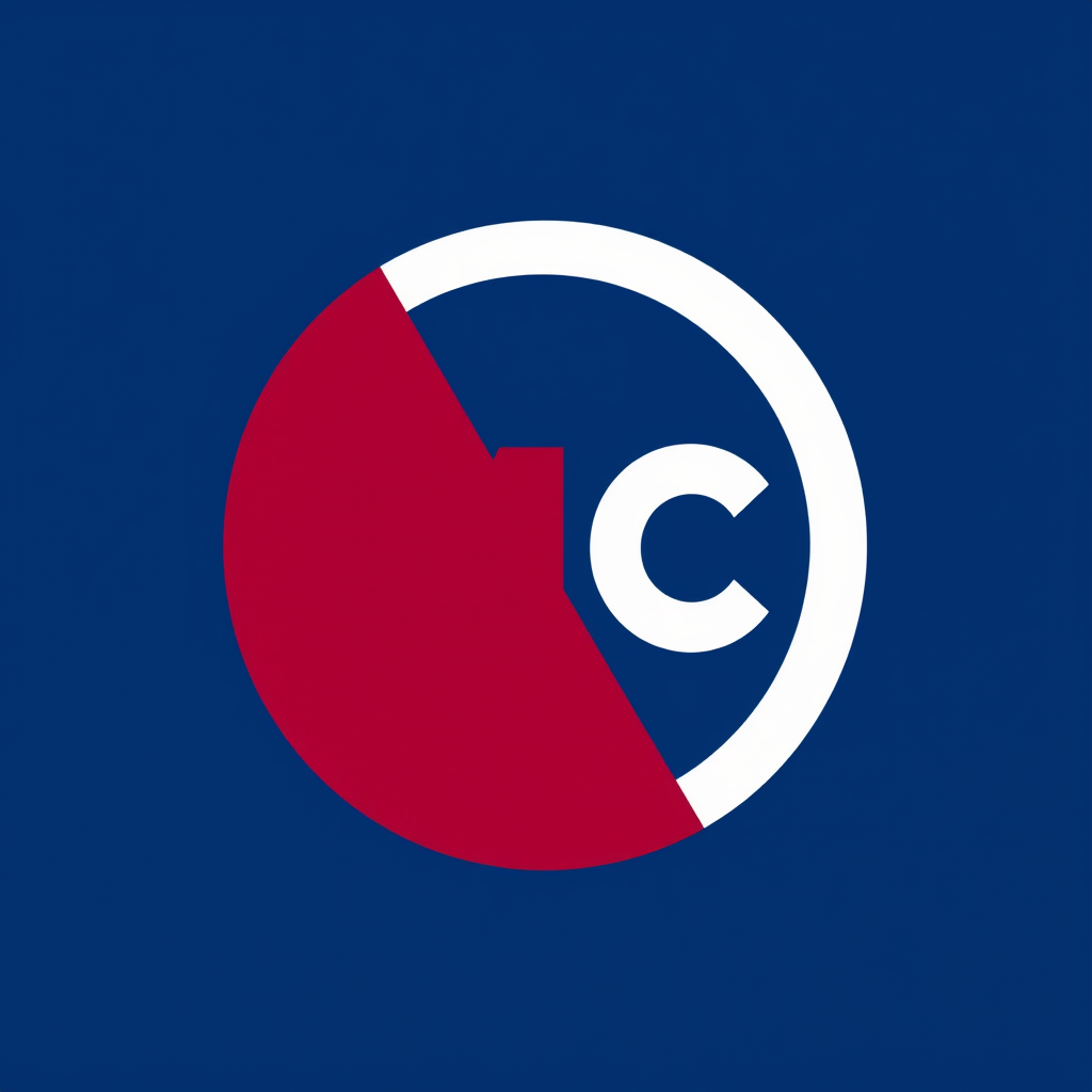 Main logo studio: Logo minimalista y moderno para una marca deportiva. Crear un símbolo circular o compacto, sin forma de escudo. Combinar de manera elegante las letras