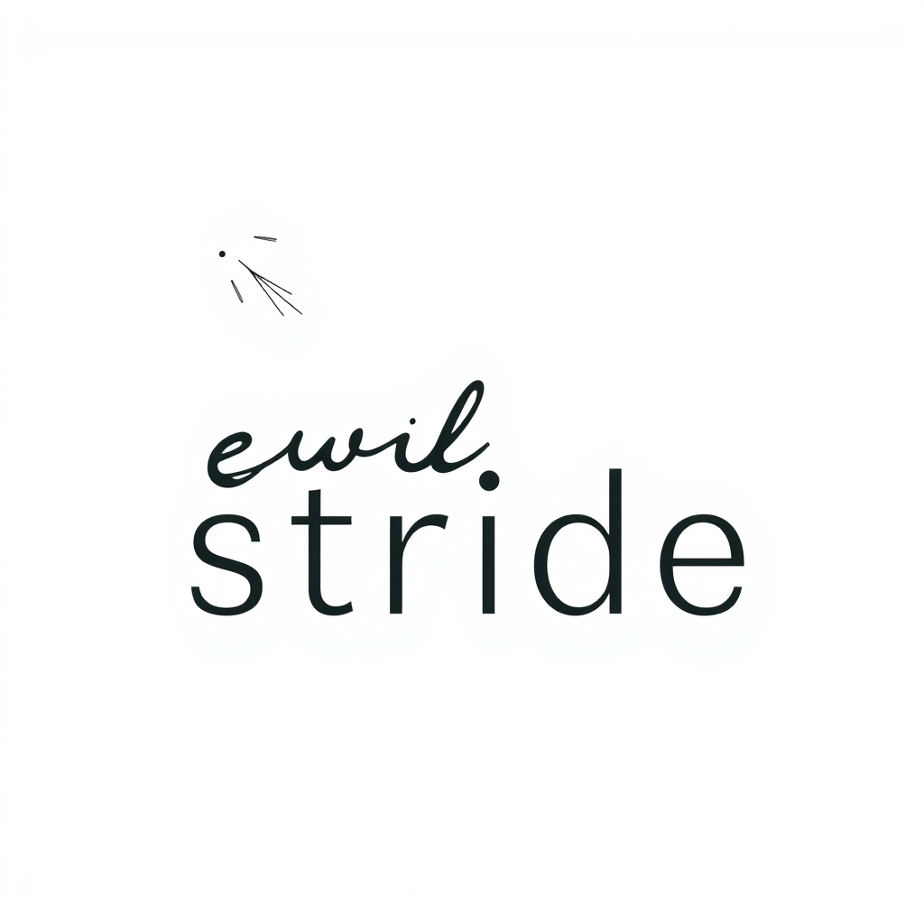 Main logo studio: Logo for Instagram photography profile name elusive.stride. minimalistic, Simple, eye catching