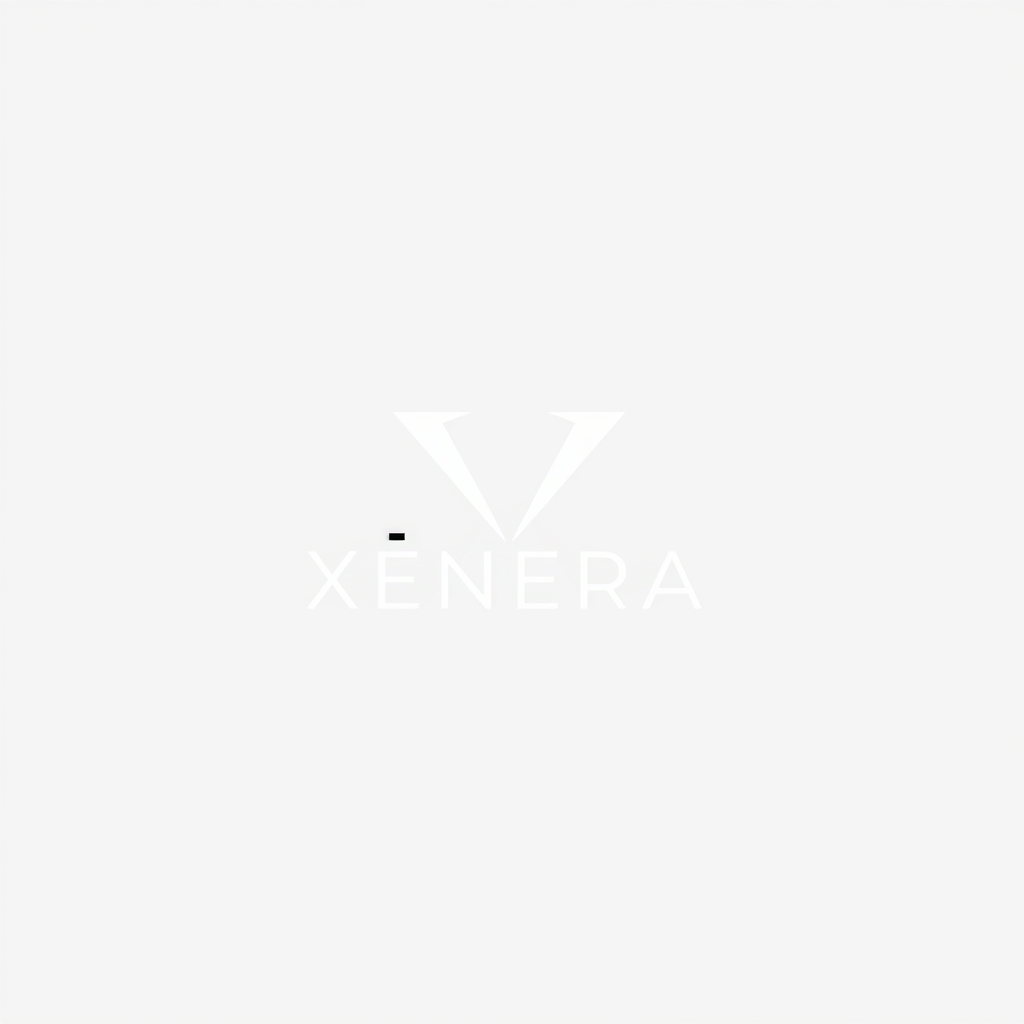 Main logo studio: Logo for a brand called " XÉNERA ". Make it simple like other fashion brand logos, easy to draw, decent to look but remarkable
