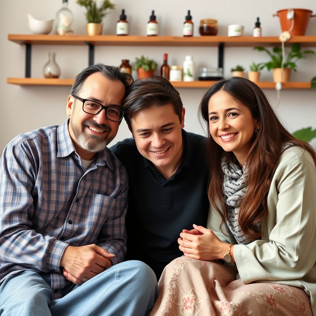 Main logo studio: family homeopathy services, homeopathy business