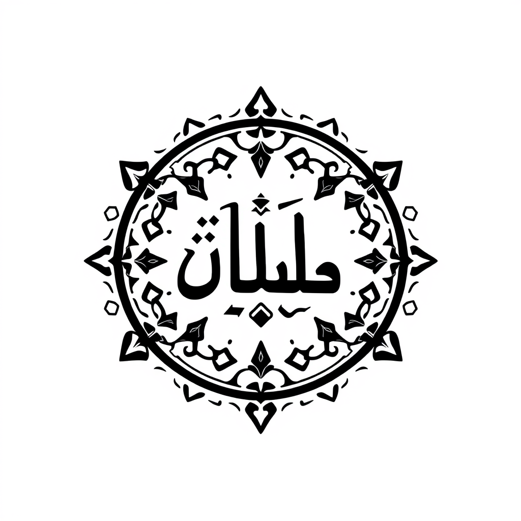 Emblem Logo idea: emblem logo of سقطت، تألمت، حاربت، وفشلت… لكنني نهضت من جديد، ولم أستسلم يومًا , intricate crest seal badge design, symmetrical emblem, detailed borde