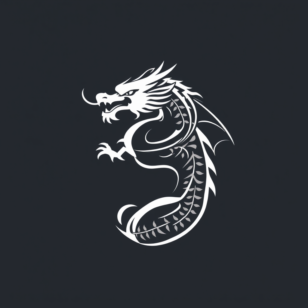 Main logo studio: AI image ka ek dragon wala logo chahiye isko Ham ek app ke front mein Laga sake
