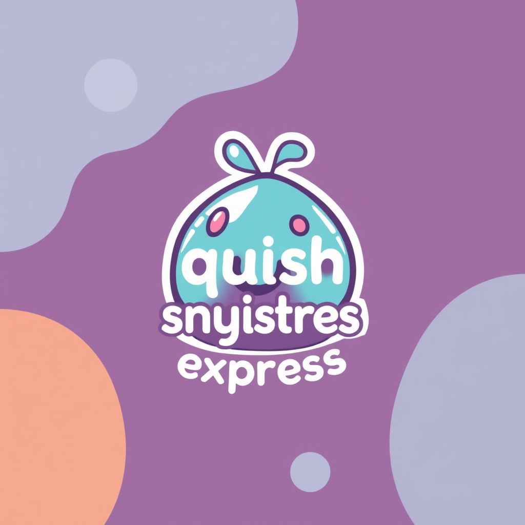 Main logo studio: un logo de una microempresa que sea de bolsitas antiestress y que tenga de nombre squishy express