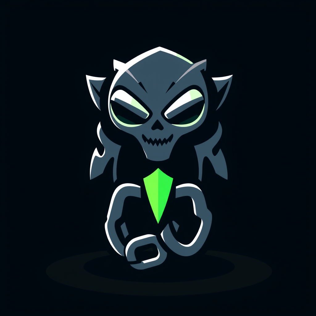 Main logo studio: logo gamer gaming unchained geek 1.0 UNO