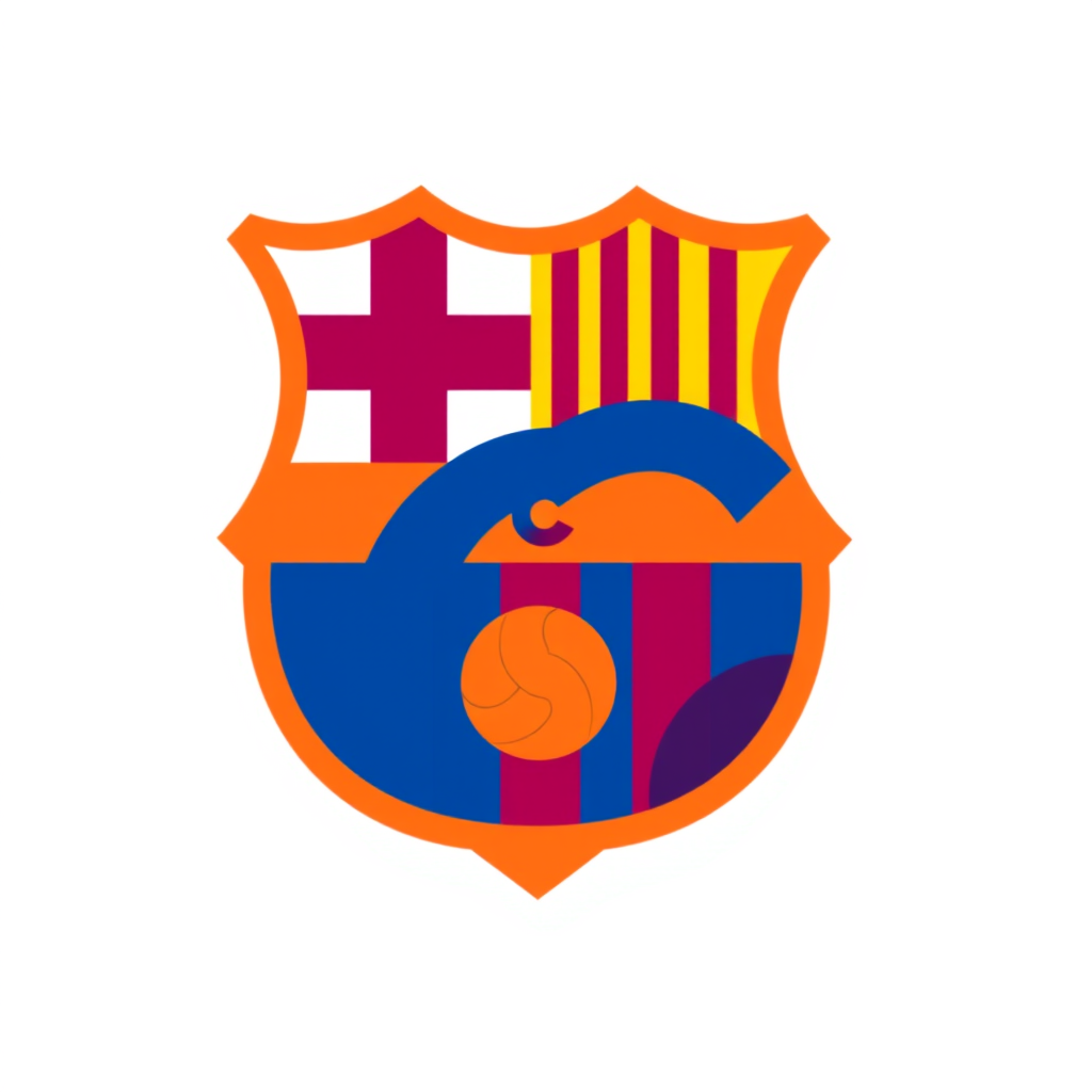 Main logo studio: Logo moderno y premium para “MiradaCuler”, medio digital independiente sobre el FC Barcelona. Crear un isotipo único y memorable fusionando las letras