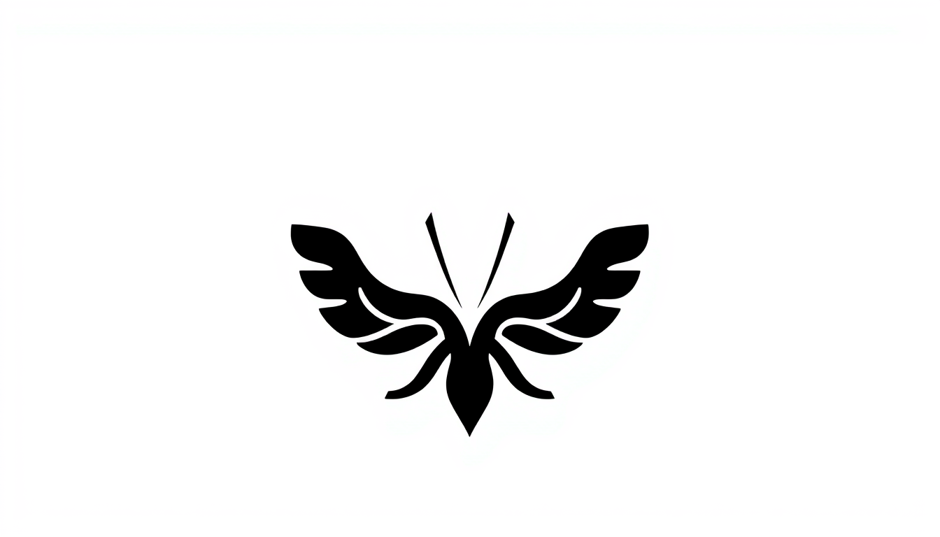 Main logo studio: Make a black and white design logo.. white background