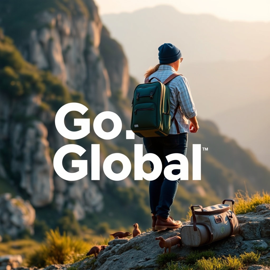 Main logo studio: Go-Global international travel
