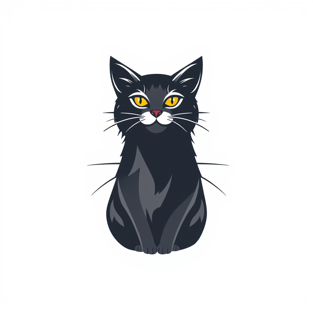Main logo studio: Make a very cool and nice cat design logo