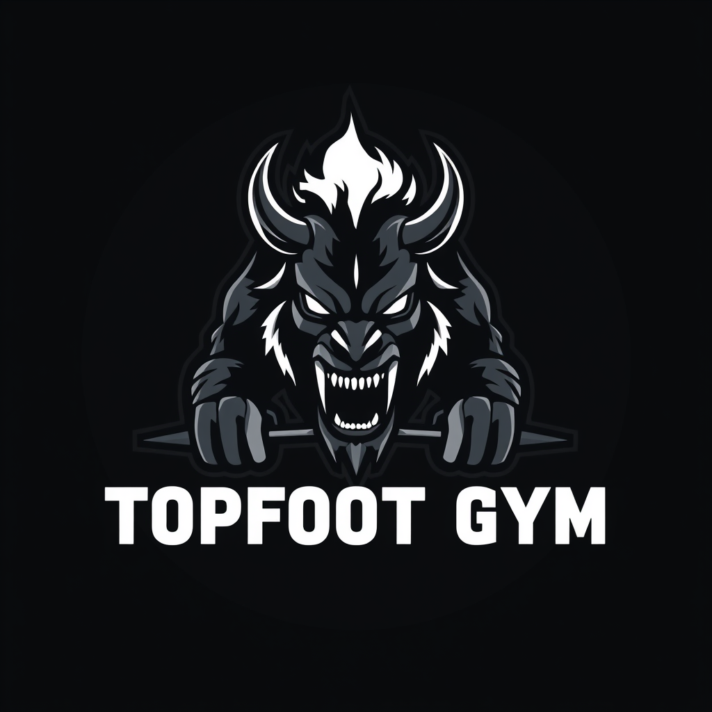 Main logo studio: my brand name is iron beast and this is a topfoot gym so i need a best and unique logo