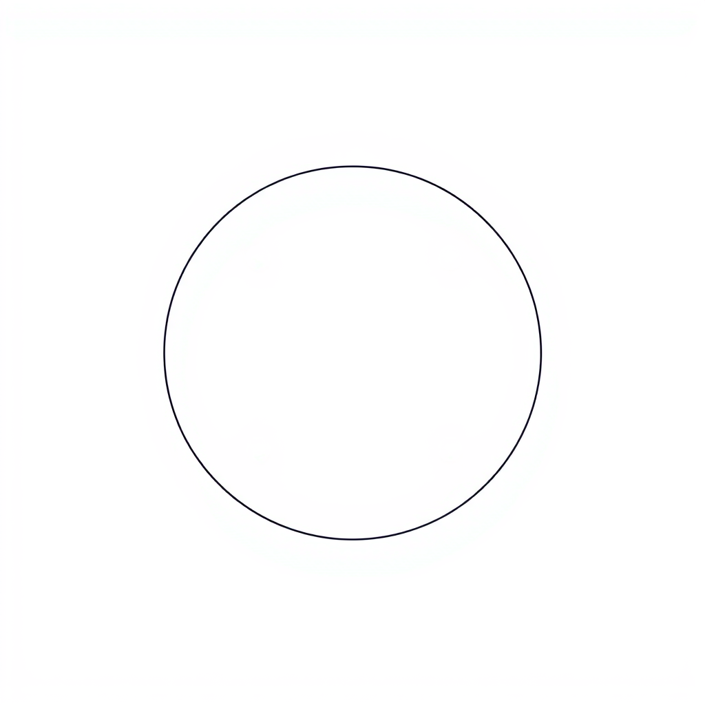 Abstract Logo idea: abstract logo mark for ein feiner Kreis mit einem Brennnesselblatt und funkelnden Lichtpunkten , geometric abstract shape, modern minimalist mark, cle