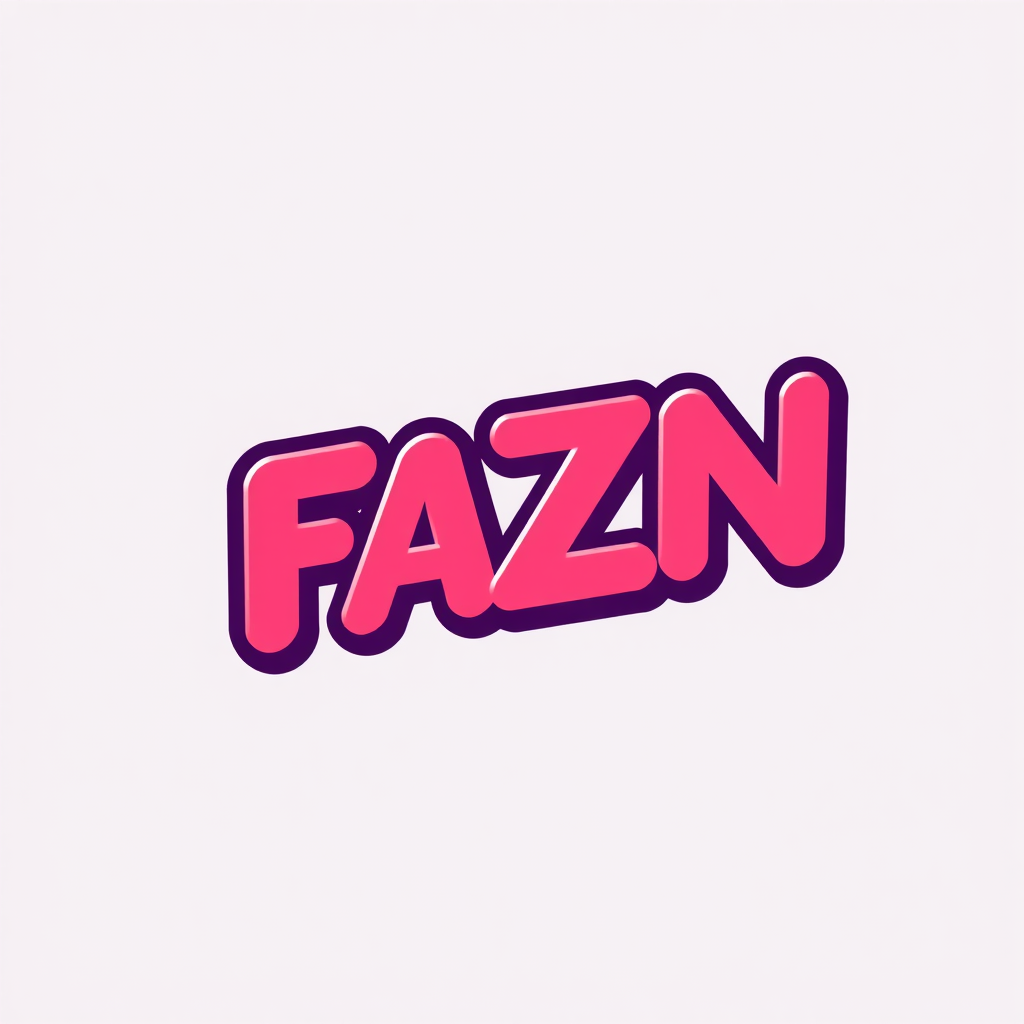 Main logo studio: FAZN logo Fun, unique, attention grabbing