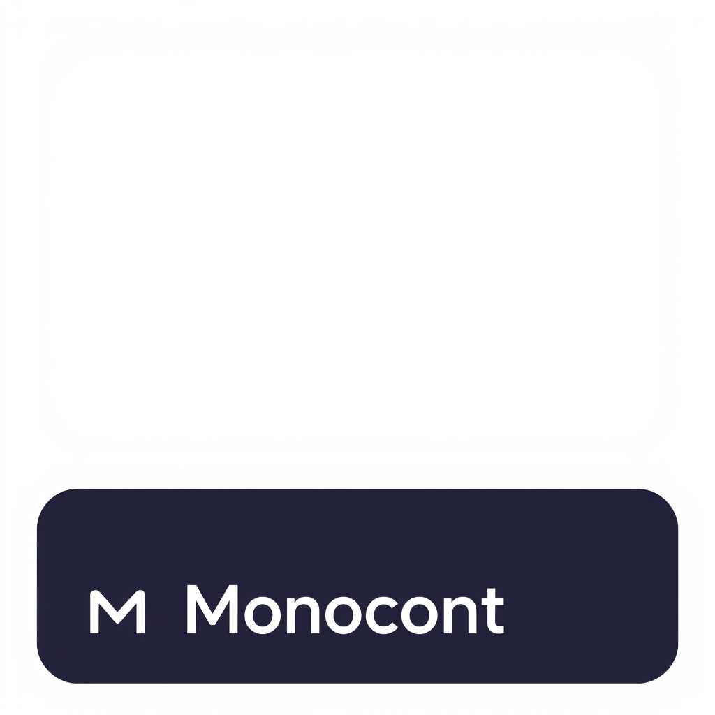 Main logo studio: Monocont es un sistema contable y una aplicación que ayuda a los contadores a gestionar y realizar las operaciones contables de las empresas. La marca