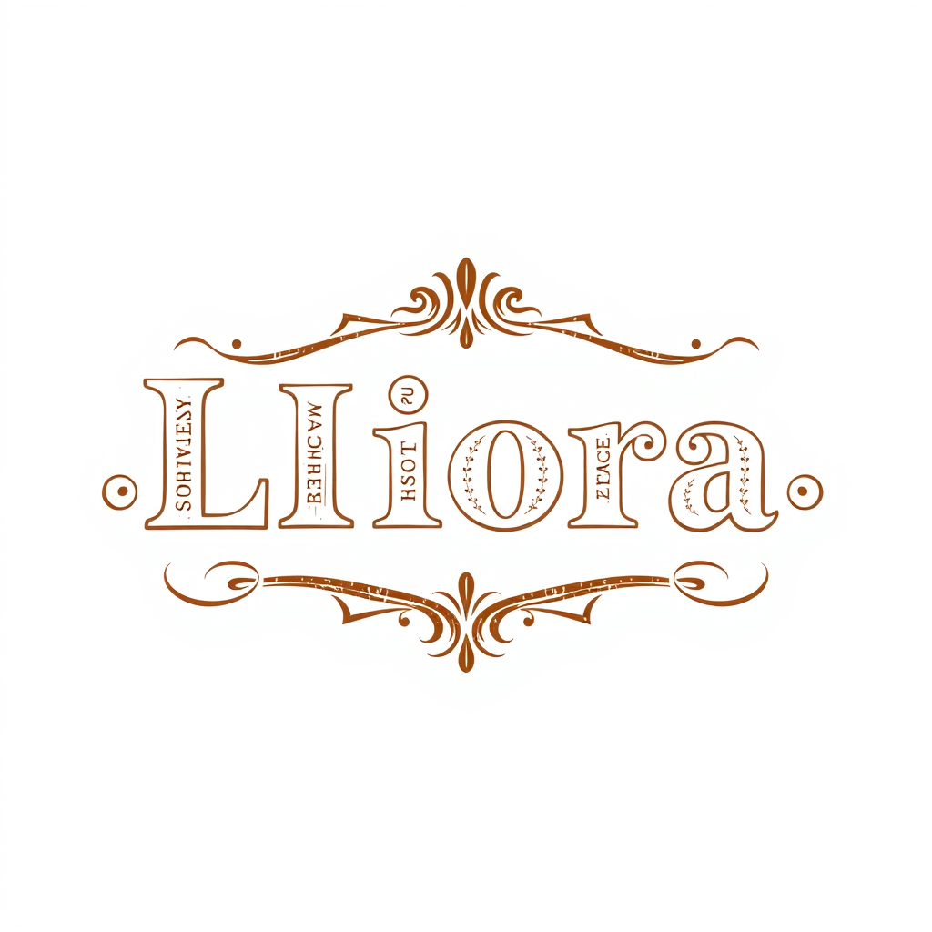 Vintage Logo idea: vintage retro logo for бренд Liora по выпечки штучного печенья, ватрушек, булочек и минипирогов. Под брендом слово bakery, и под брендом слоган "вкус 