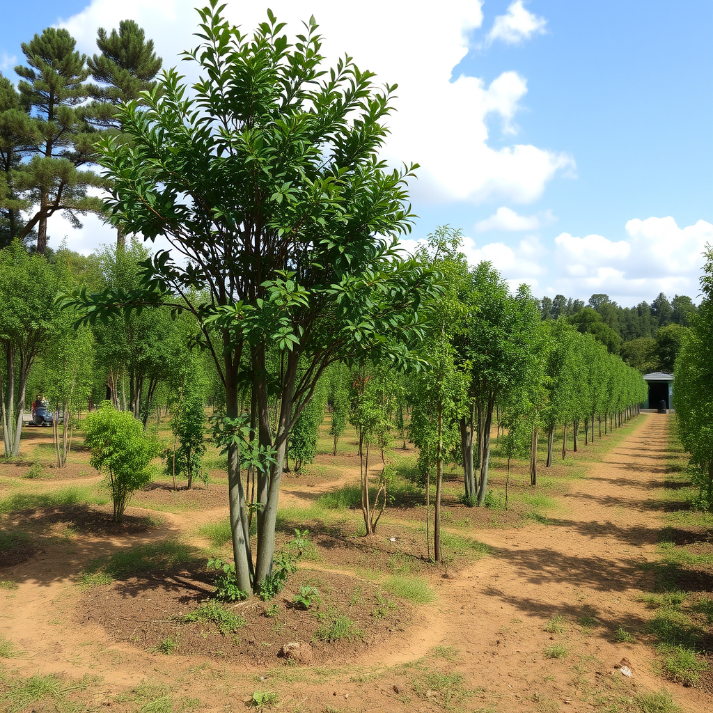 Main logo studio: tree nursery, forest consulting, agro forest, community farming