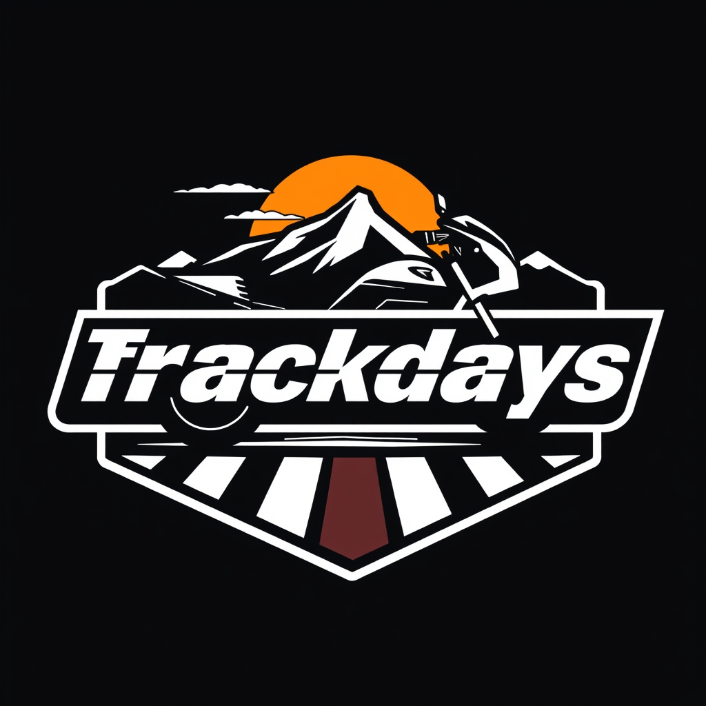 Main logo studio: I want trackdays logo but different yeah but I want it to be original and unique