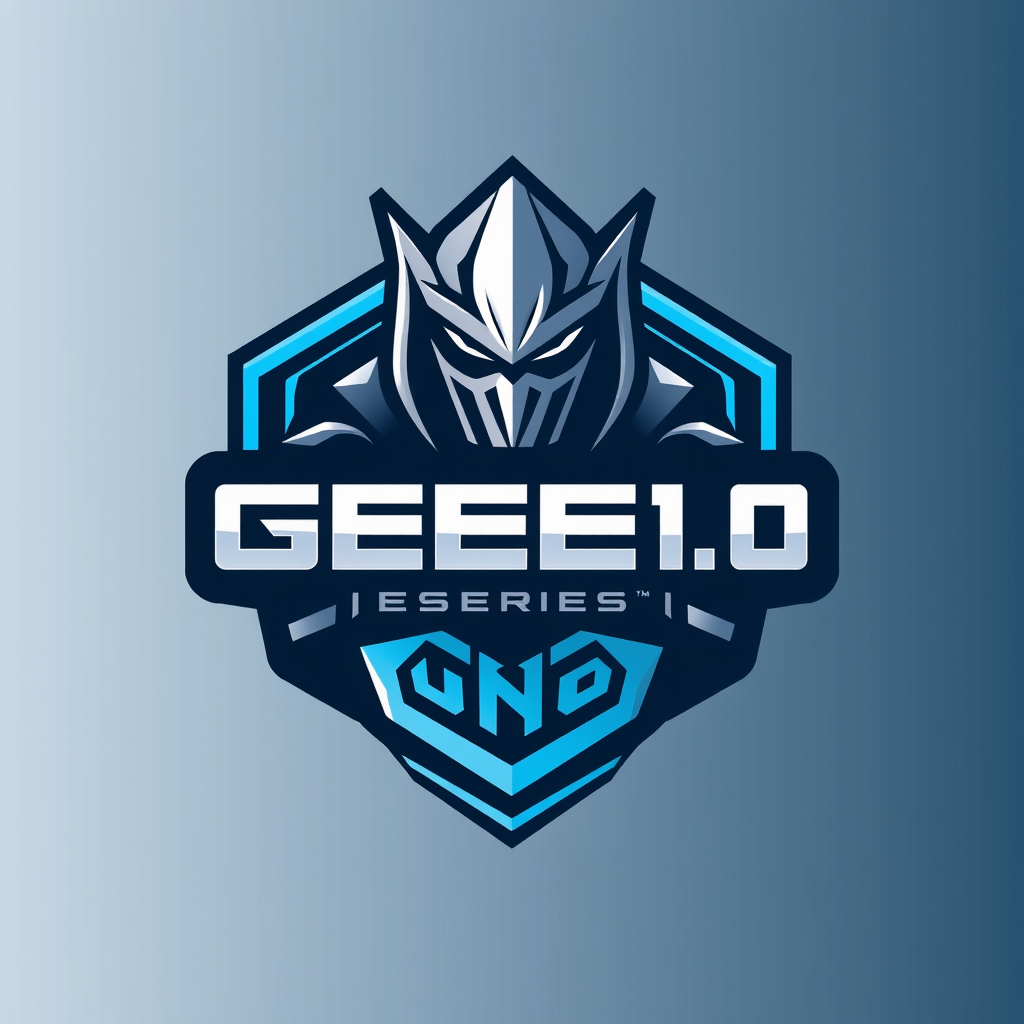 Main logo studio: logo en forme de GEEK 1.0 et UNO gaming
