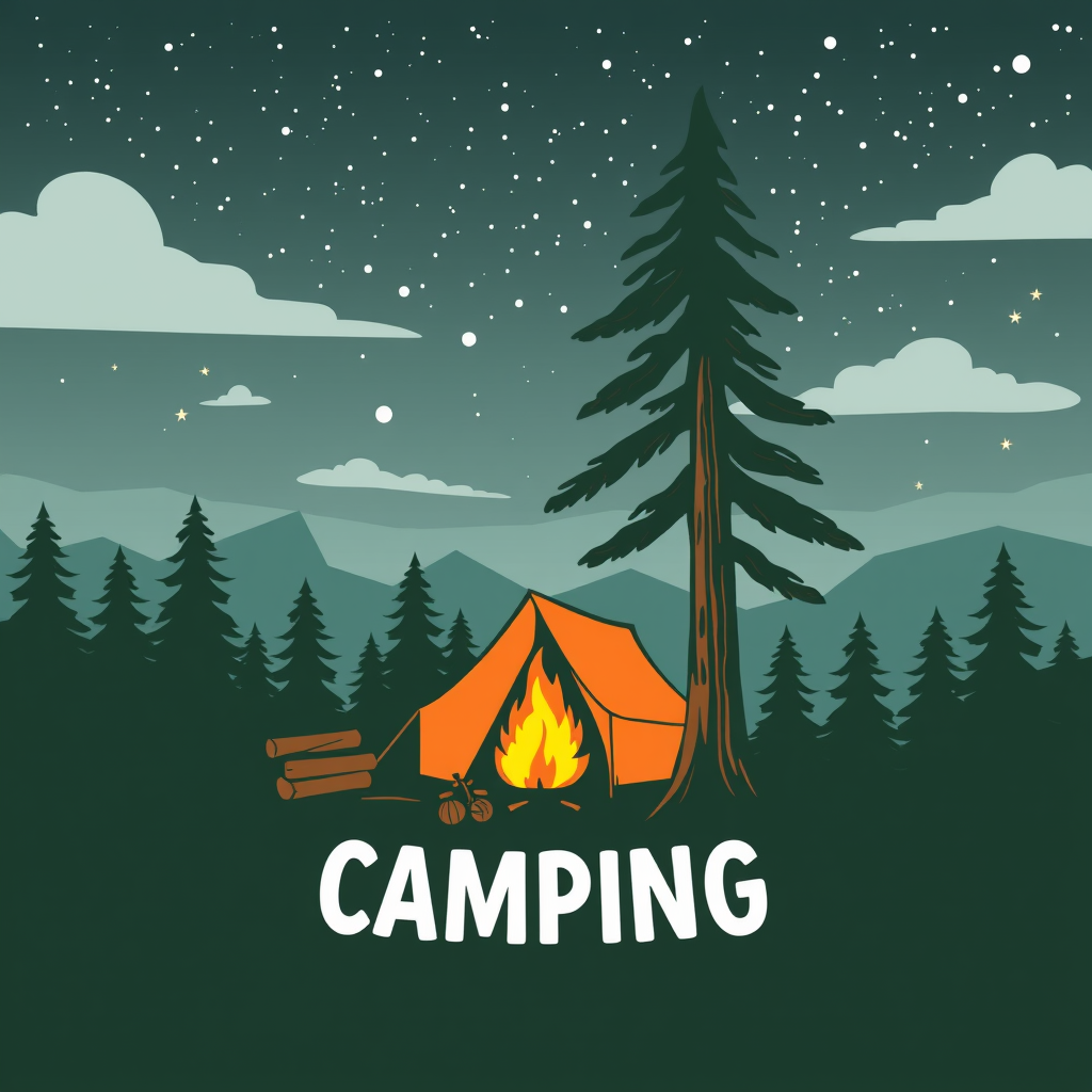 Main logo studio: create me another bold logo for a camping brand named big tree camping