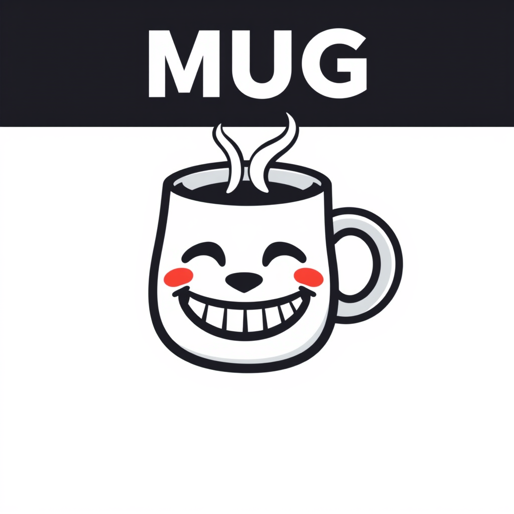 Main logo studio: Make a vector animated version of the Mug image logo..