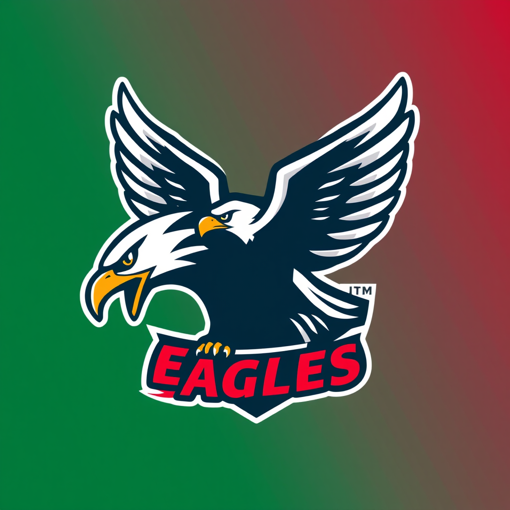 Main logo studio: Make a logo for a ping pong team called the Mexico City Eagles don't have it say eagles twice