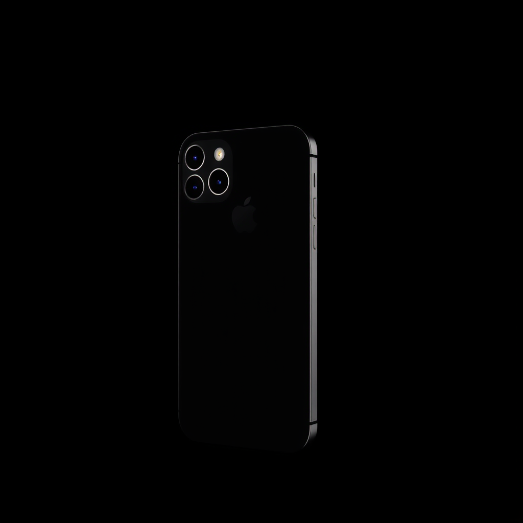 Main logo studio: iphone, minimalista, negro, elegante
