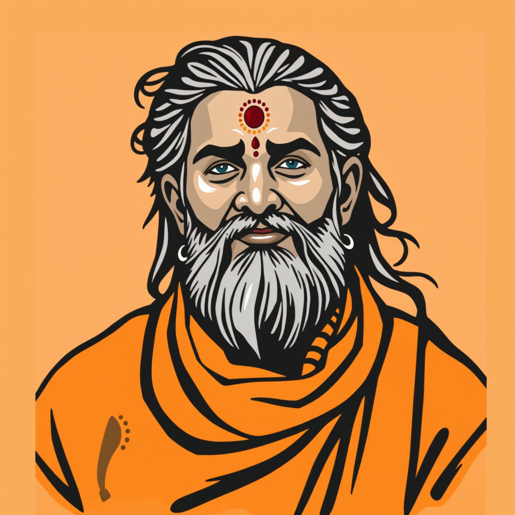 Main logo studio: Digital Aacharyas Institute Orange & Black Color