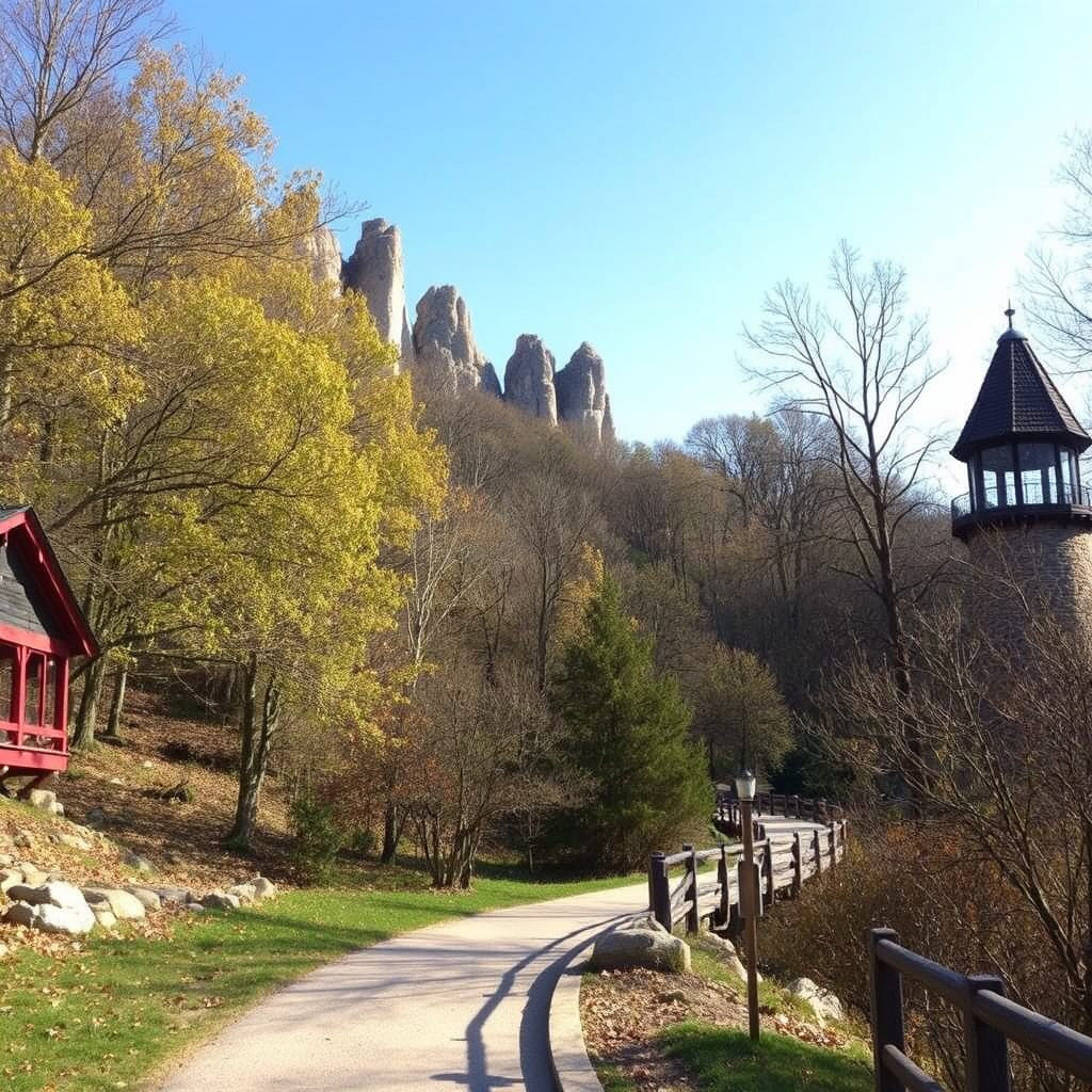 Main logo studio: parc accrobranche "le royaume des cimes"
