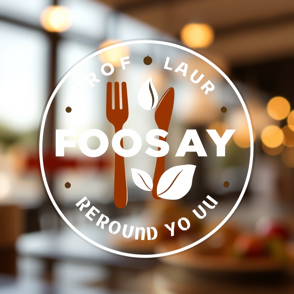 Main logo studio: navrhni logo pro aplikaci FOOSAY food specials around you, líbila bi se mi lupa a pánev do sebe kombinovaná, jednoduchý černobílý design, technický, p