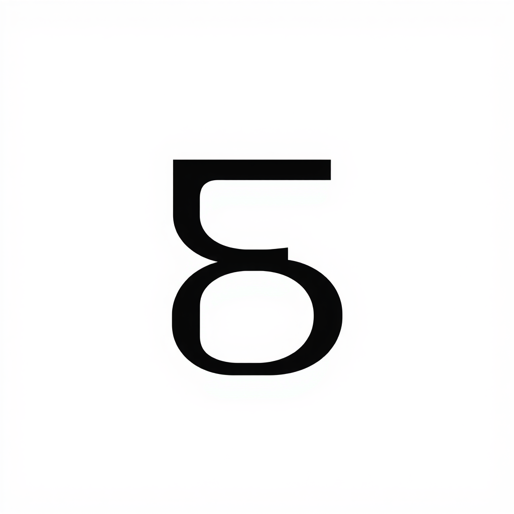 Monogram Logo idea: monogram logo combining the letters Create a minimalist monogram logo using the letters F and B. Make the letter F fit completely inside the letter B,
