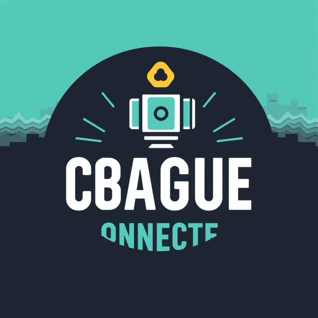 Main logo studio: bague connecter, logo